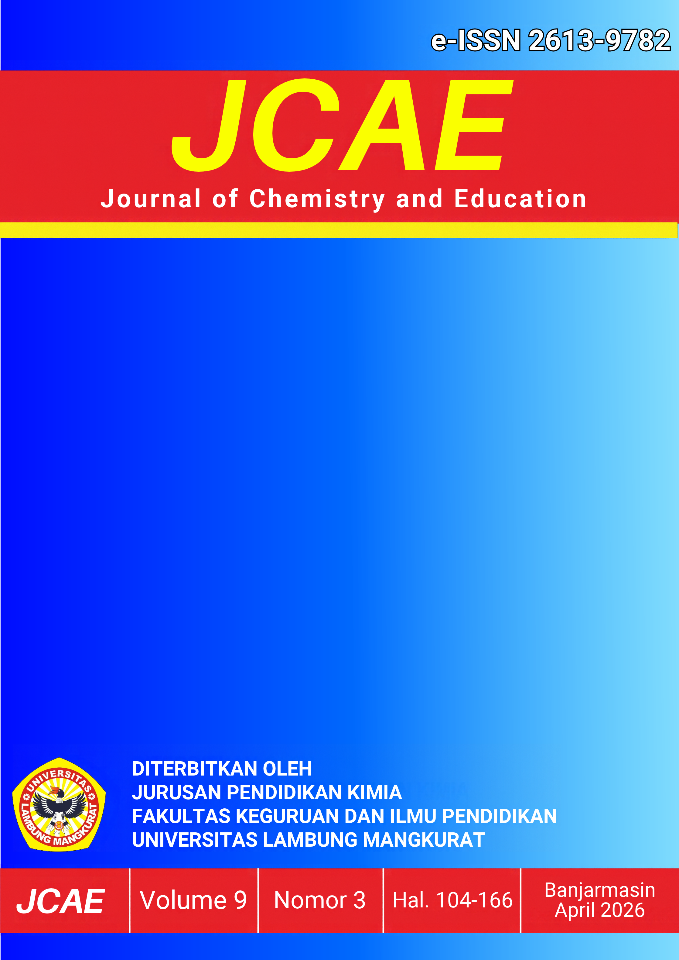 					View Vol. 9 No. 3 (2026): JCAE APRIL 2026
				